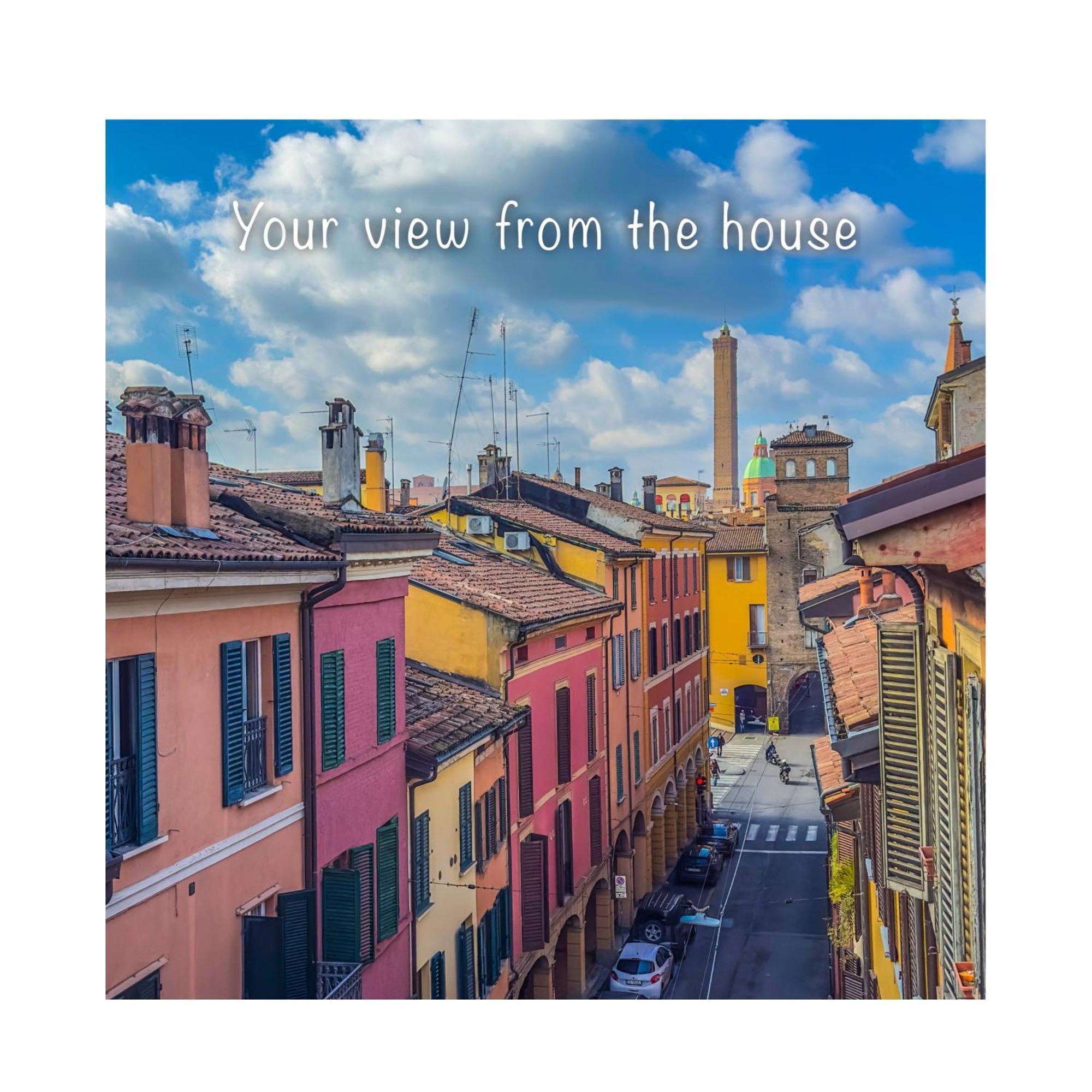 Healthy Flat Bologna - Tower Skyline View公寓 外观 照片